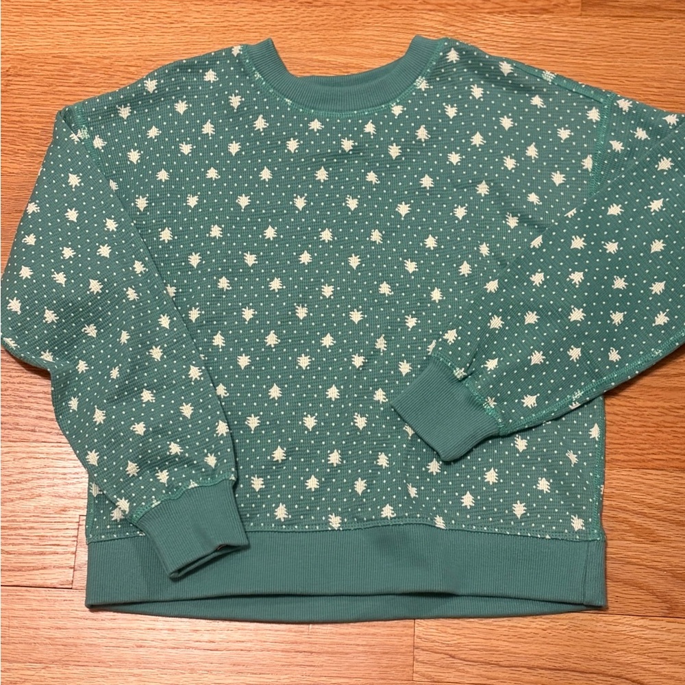 Hanna Andersson Green Thermal Top